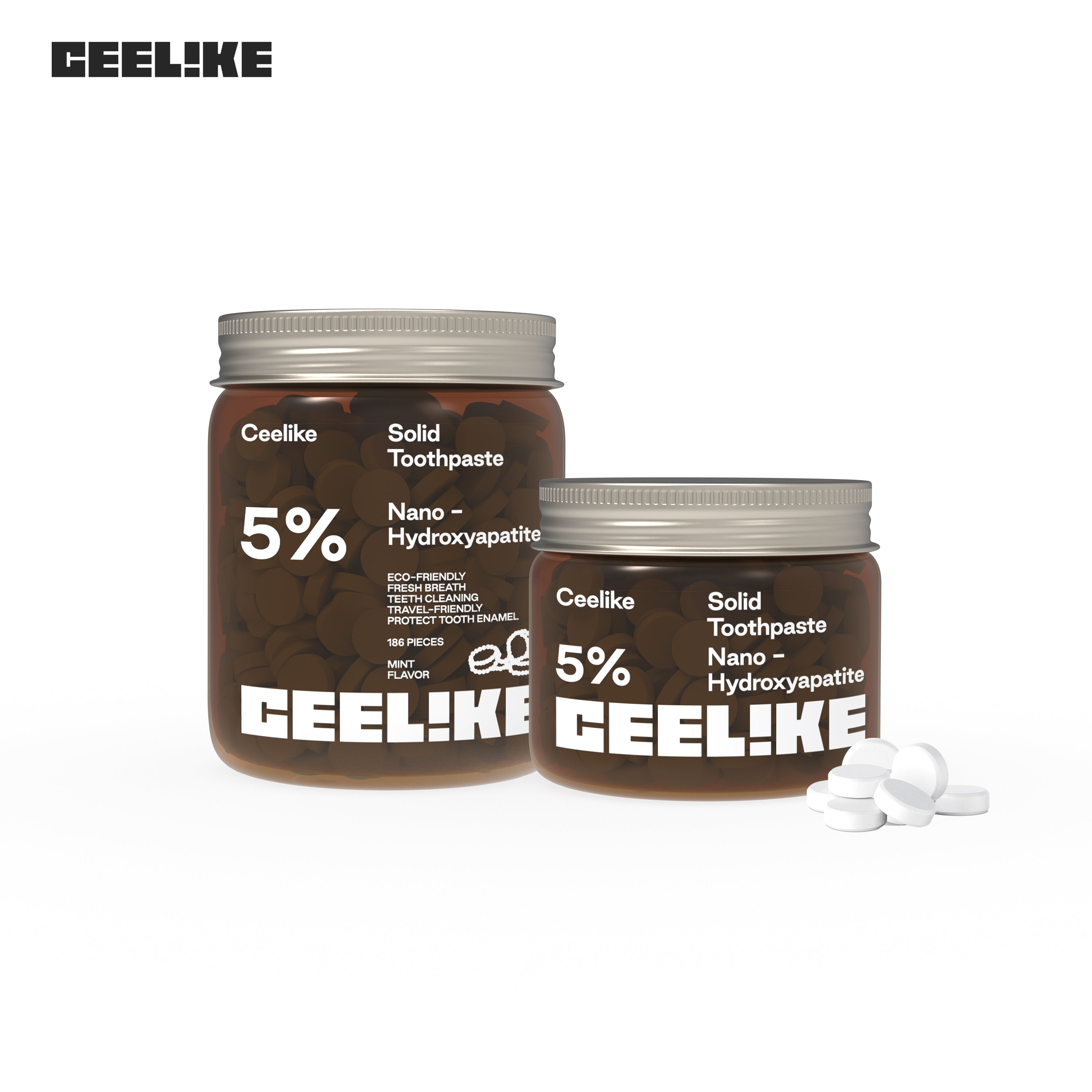 CEELIKE Solid Toothpaste — Advanced Enamel Care & Natural Whitening ...