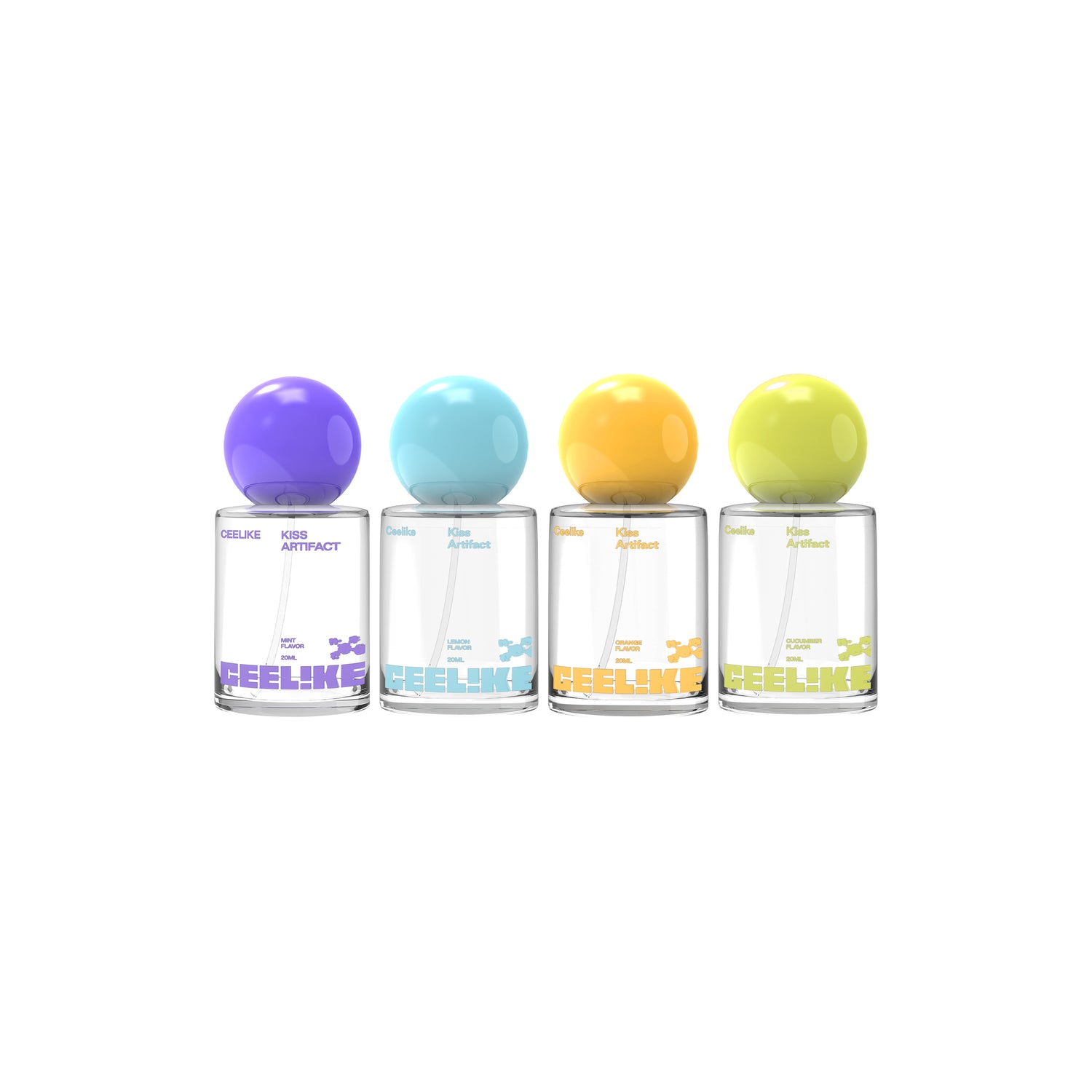 CEELIKE — Probiotic Mist Set 4×20ml. Fresh. Versatile. Confident.
