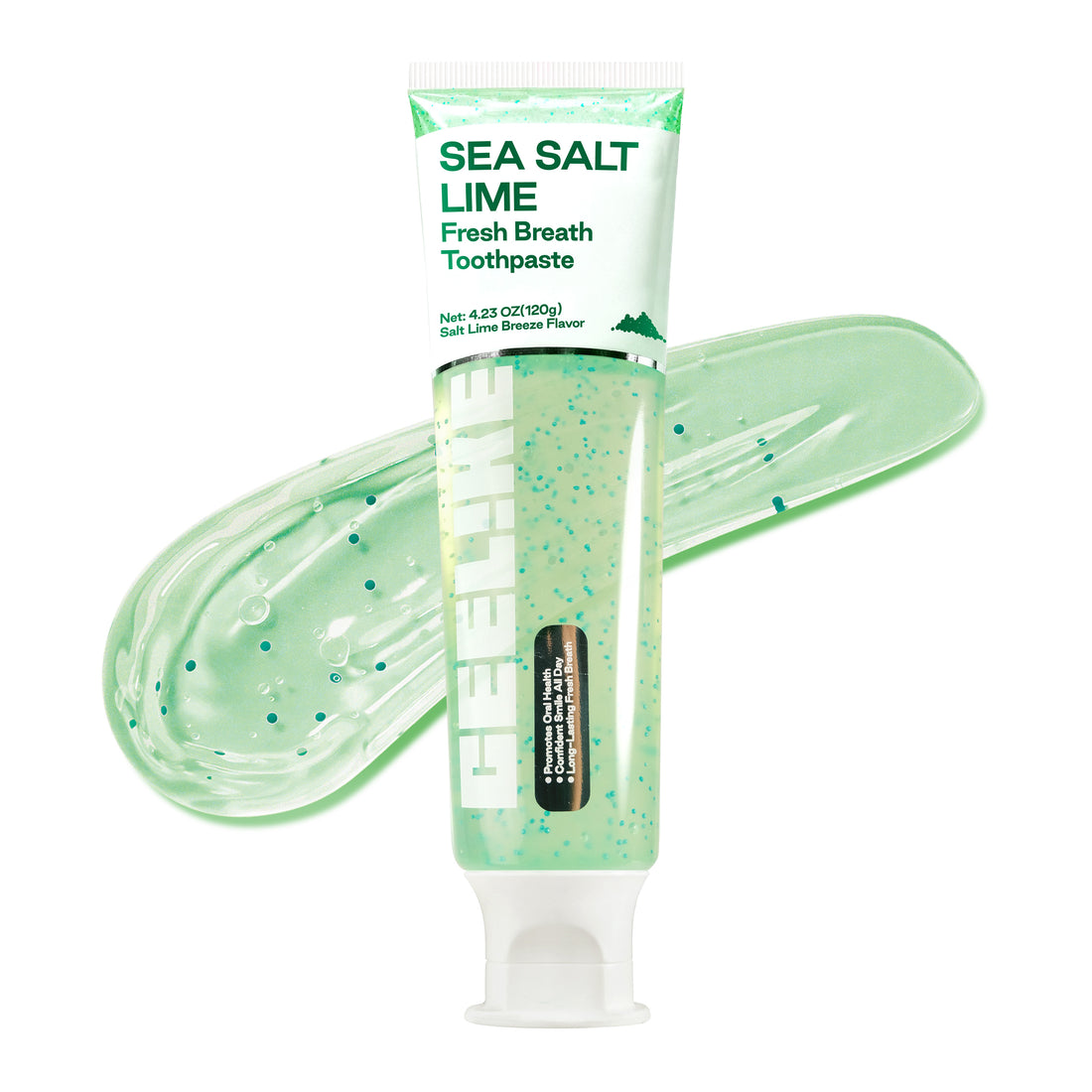 CEELIKE Sea Salt Lime Toothpaste — Fresh Breath, Gentle Care