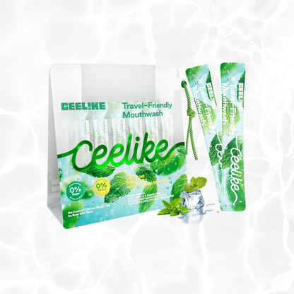 CEELIKE Ice Mint Portable Mouthwash — Instant Freshness, Anytime, Anywhere