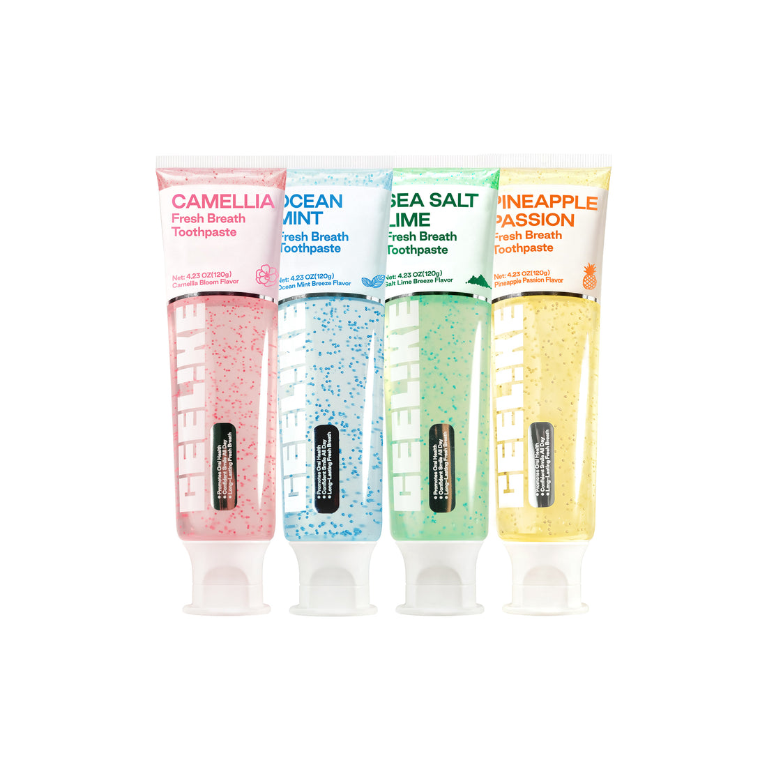 CEELIKE Fresh Toothpaste 4-Pack – Multi-Flavored Daily Freshness