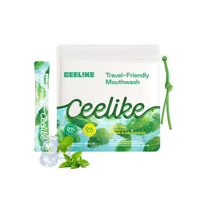 CEELIKE Ice Mint Portable Mouthwash — Instant Freshness, Anytime, Anywhere
