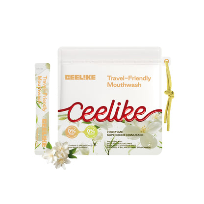 CEELIKE Jasmine White Tea Travel-Friendly Mouthwash