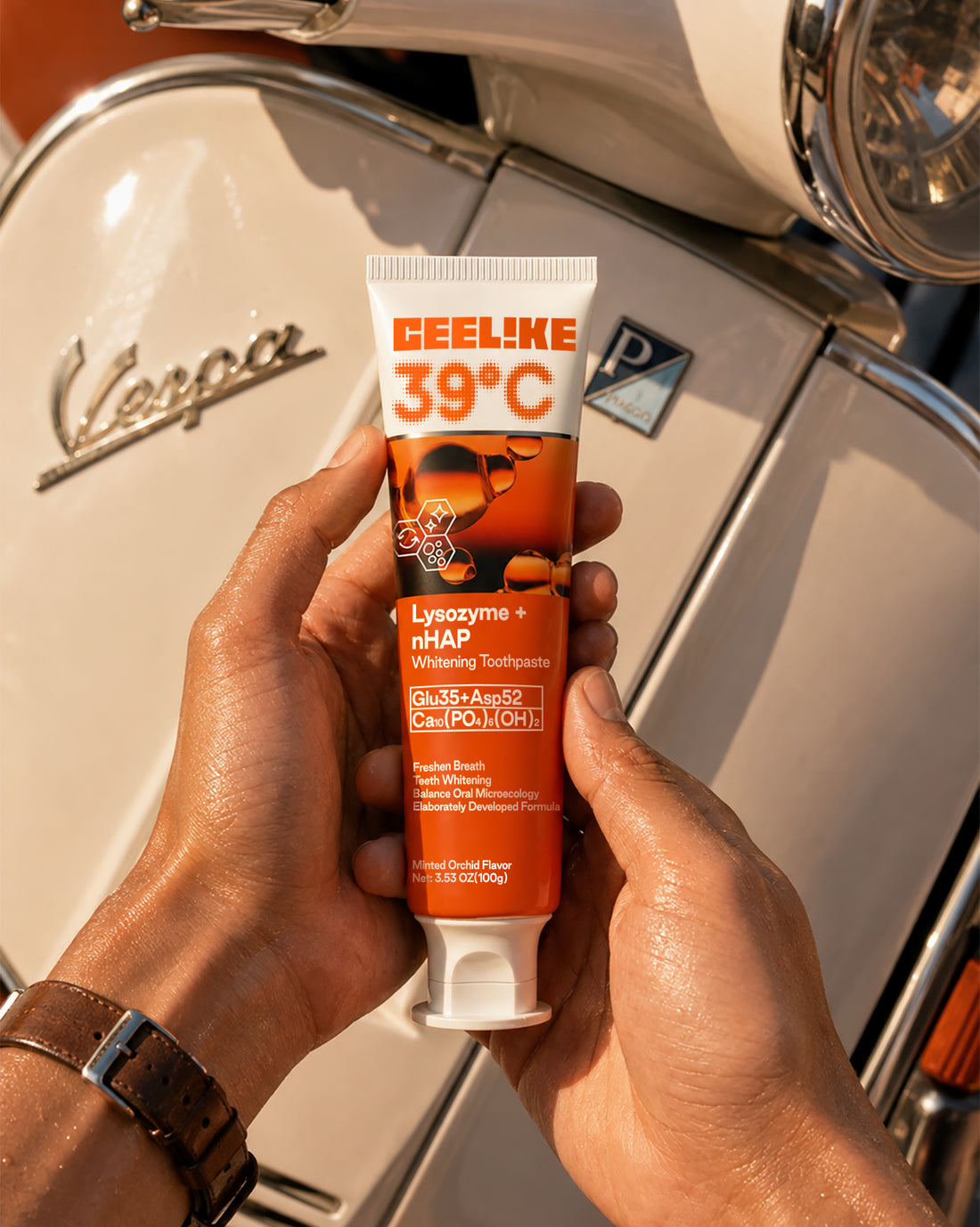 CEELIKE Lysozyme + Hydroxyapatite Toothpaste | Gentle Antibacterial Formula · Strengthens Enamel · Protects Gums · Soothes Sensitivity