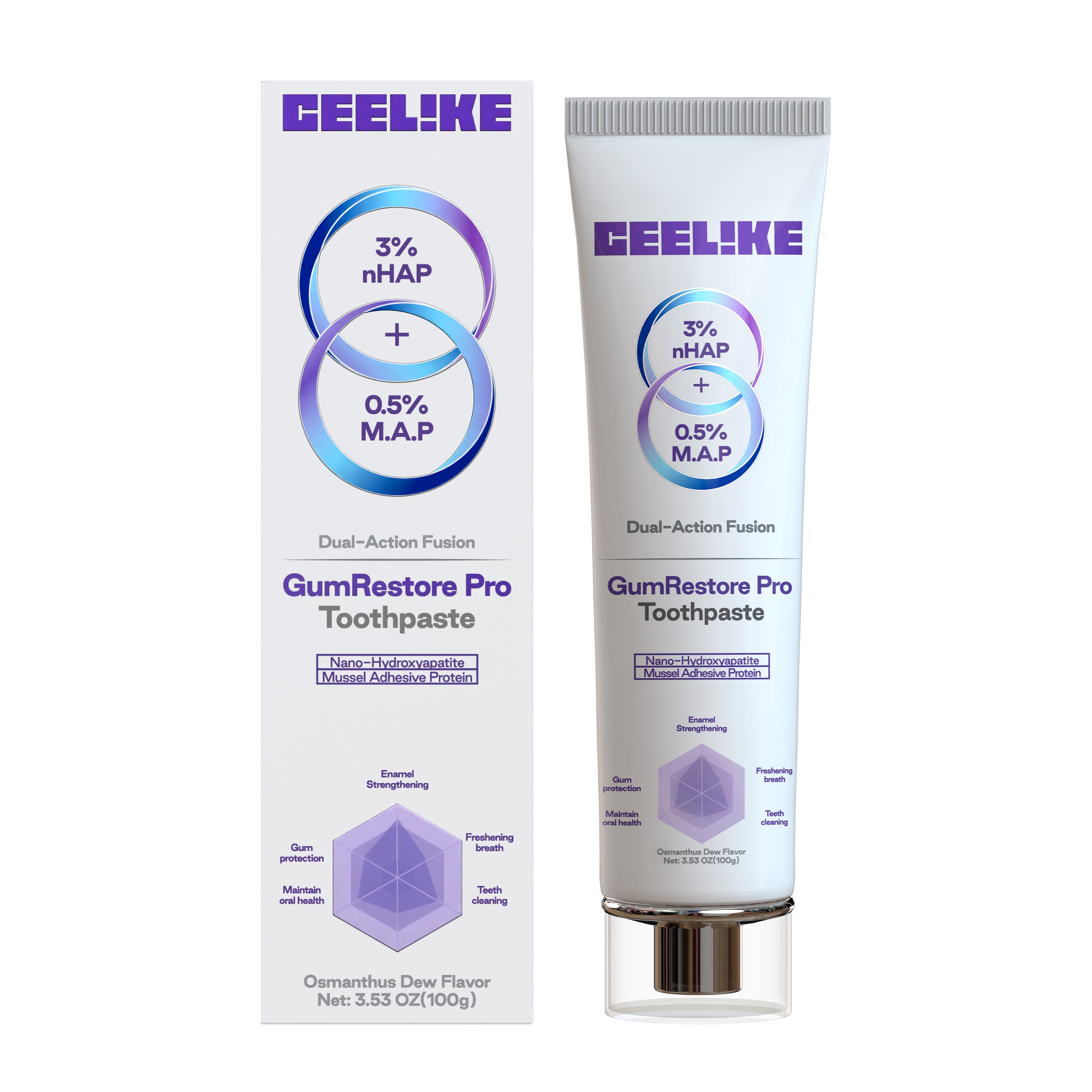 CEELIKE Advanced Gum Repair Toothpaste – Triple Protection