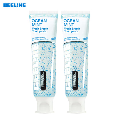 CEELIKE Ocean Mint Fresh Breath Toothpaste – Clean, Cool &amp; Refreshing 120g