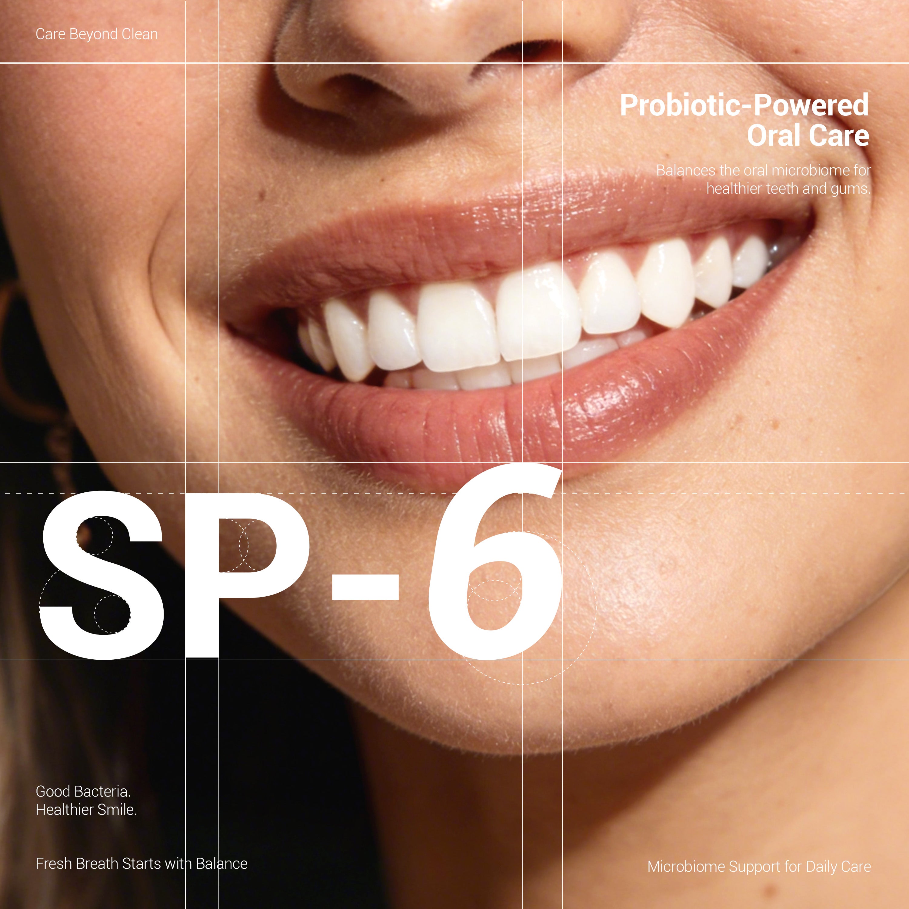 MSDRWIKEY SP-6 Whitening Toothpaste 2-pack – 6 kinds of probiotics, deep clean, whiten teeth, make your smile brighter