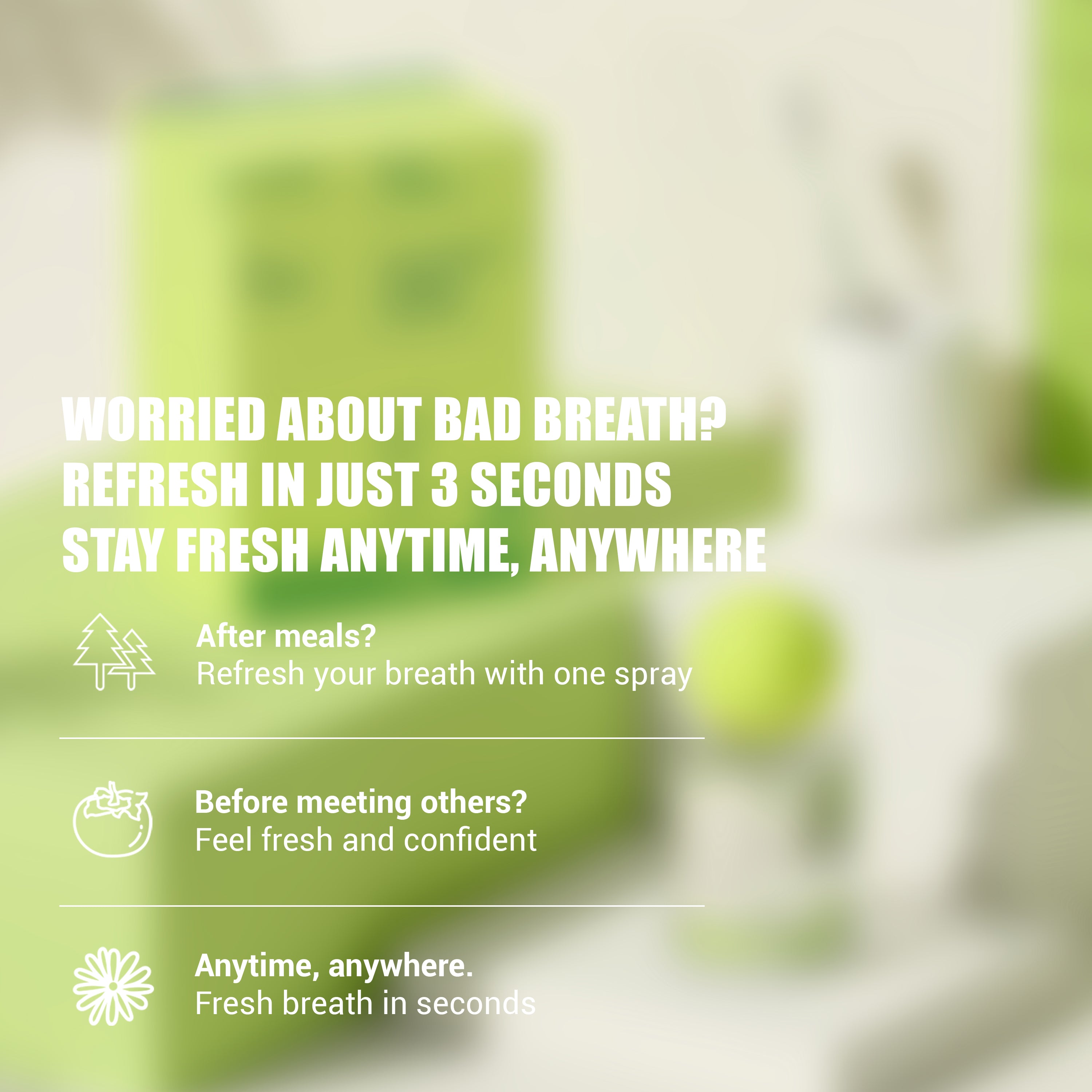 CEELIKE — Cucumber Smile Mist 20ml. Crisp. Cool. Refreshing.