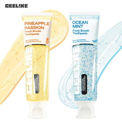 CEELIKE Fresh Toothpaste 4-Pack – Multi-Flavored Daily Freshness