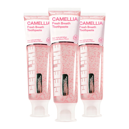 CEELIKE Camellia Fresh Breath Toothpaste – Gentle Clean, Lasting Freshness