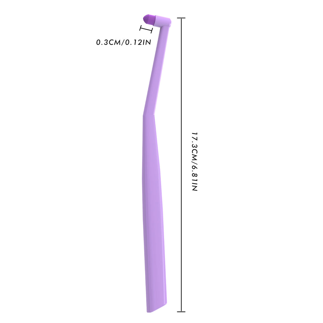 CEELIKE End Tuft Toothbrush – Orthodontic & Braces Care Toothbrush