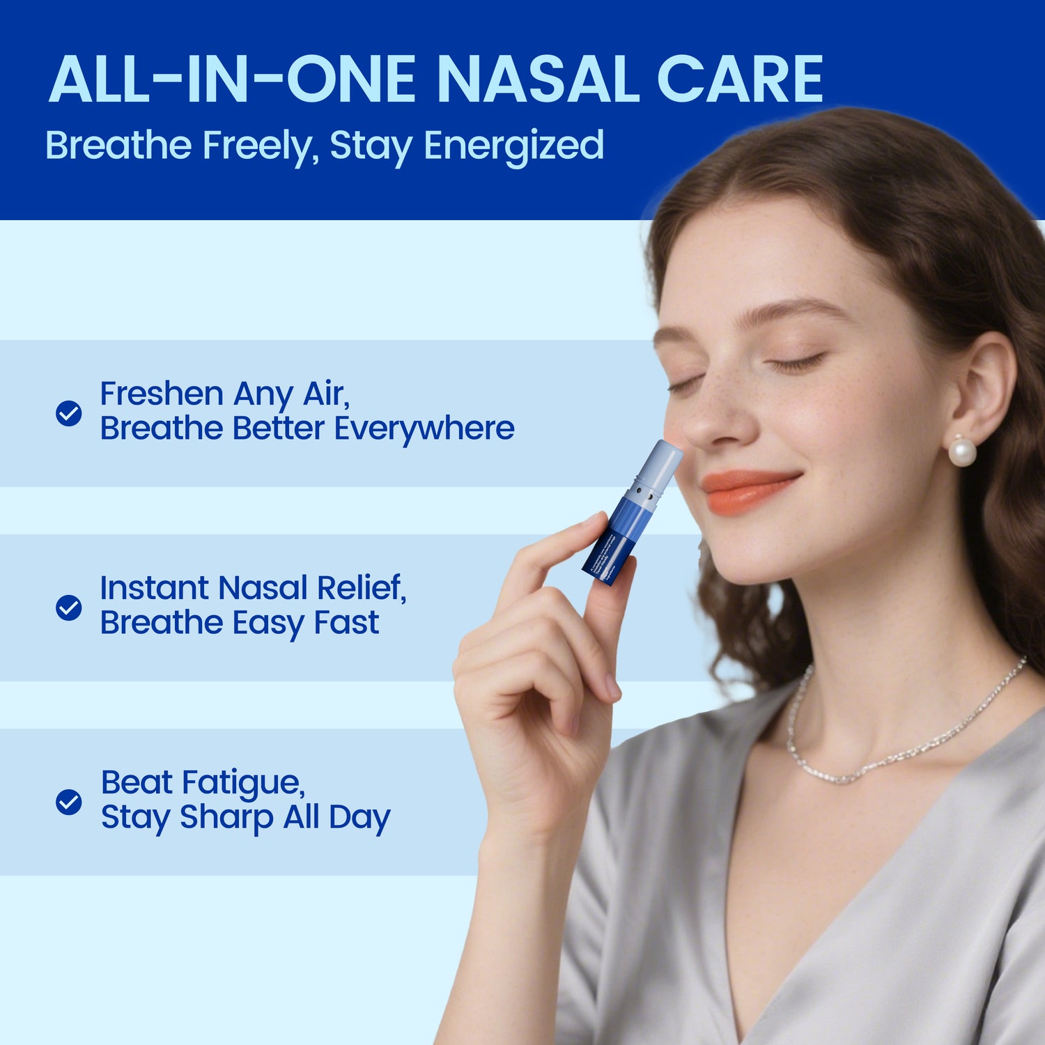 CEELIKE Peppermint Nasal Stick – Cool, Crisp, Instant Refresh