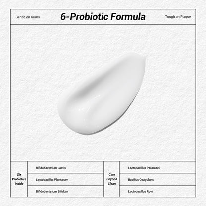 MSDRWIKEY SP-6 Whitening Toothpaste 2-pack – 6 kinds of probiotics, deep clean, whiten teeth, make your smile brighter