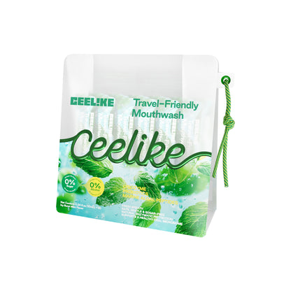 CEELIKE Ice Mint Portable Mouthwash — Refreshing Mint Flavor, Anytime, Anywhere