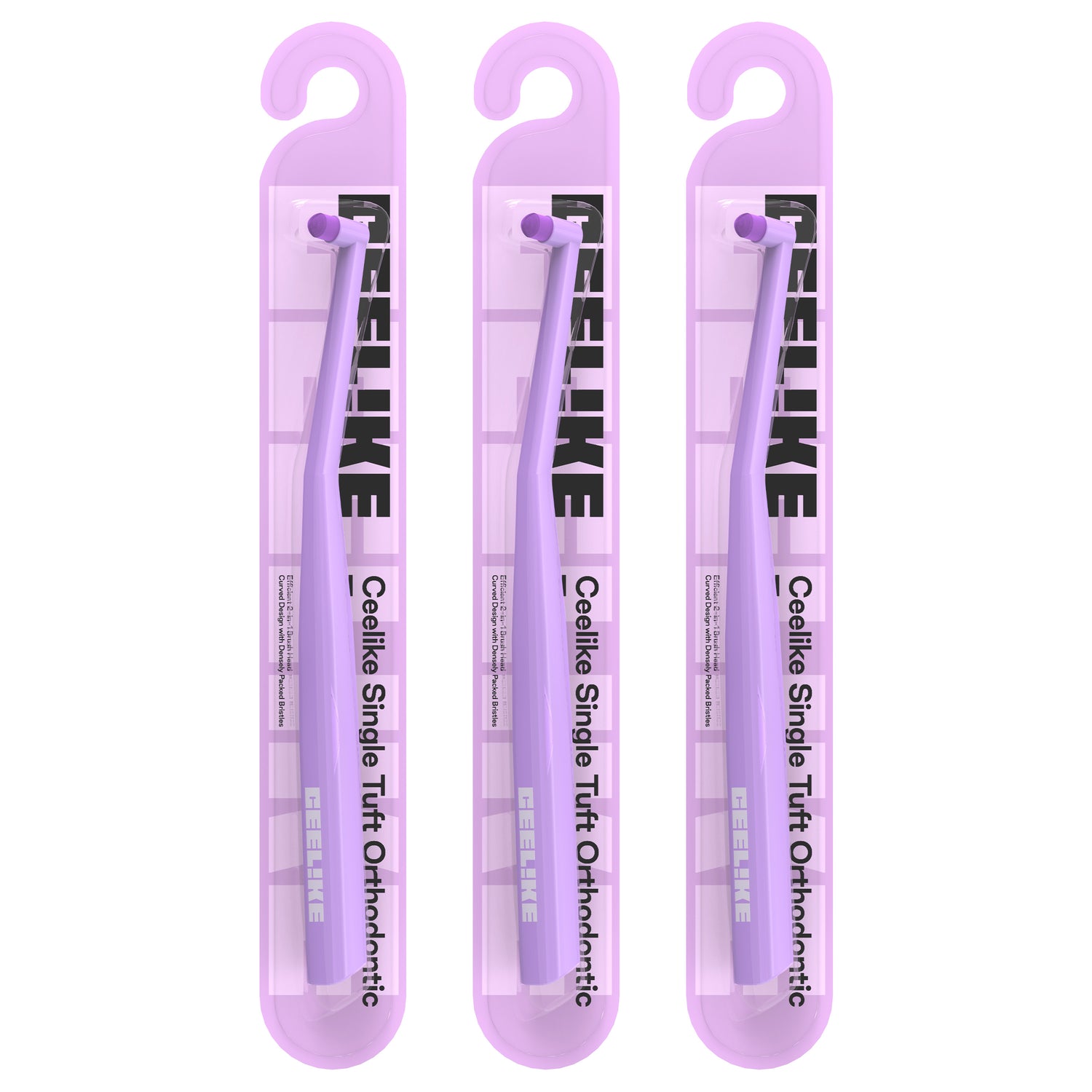 CEELIKE End Tuft Toothbrush – Orthodontic &amp; Braces Care Toothbrush