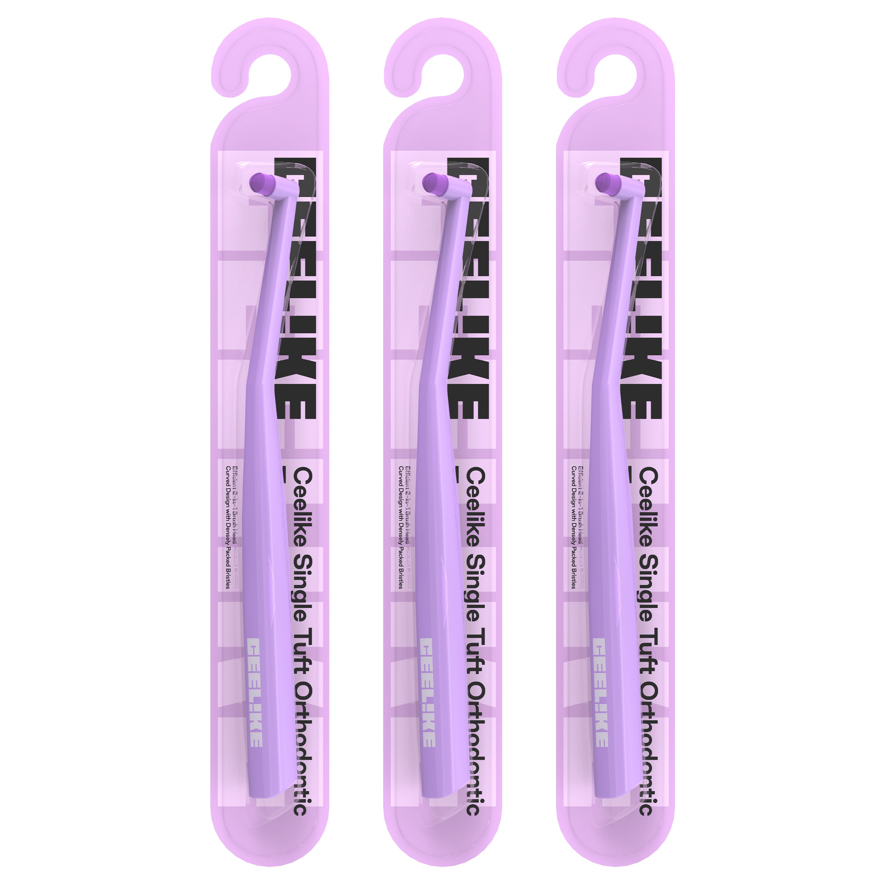 CEELIKE End Tuft Toothbrush – Orthodontic &amp; Braces Care Toothbrush