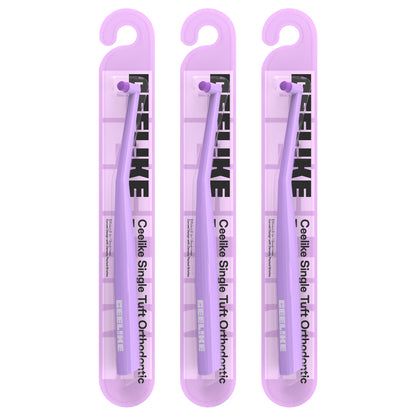 CEELIKE End Tuft Toothbrush – Orthodontic &amp; Braces Care Toothbrush