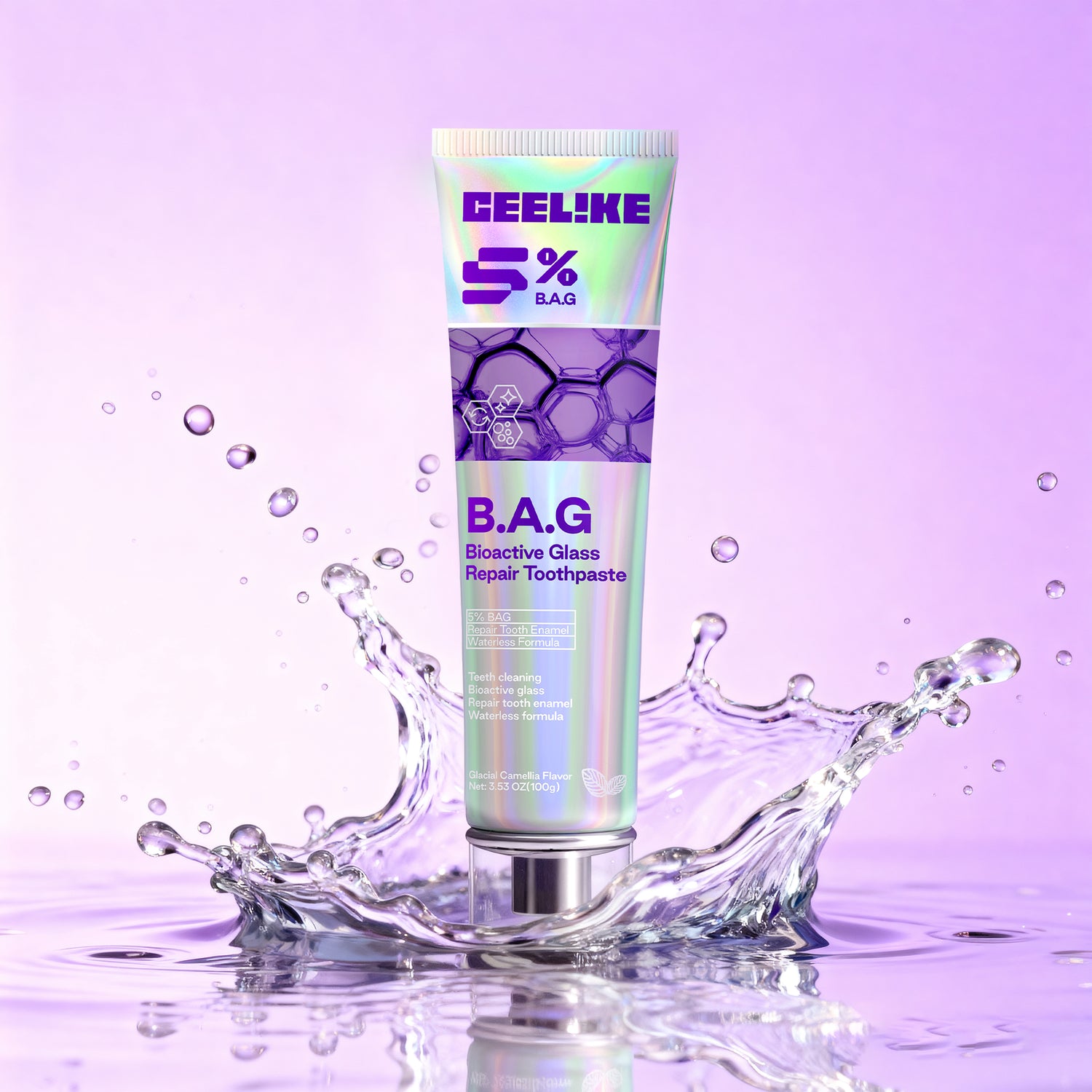 CEELIKE 5% B.A.G Bioactive Glass Toothpaste – Advanced Enamel Care