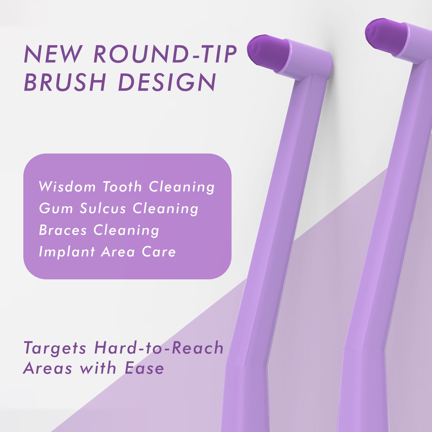 CEELIKE End Tuft Toothbrush – Orthodontic &amp; Braces Care Toothbrush