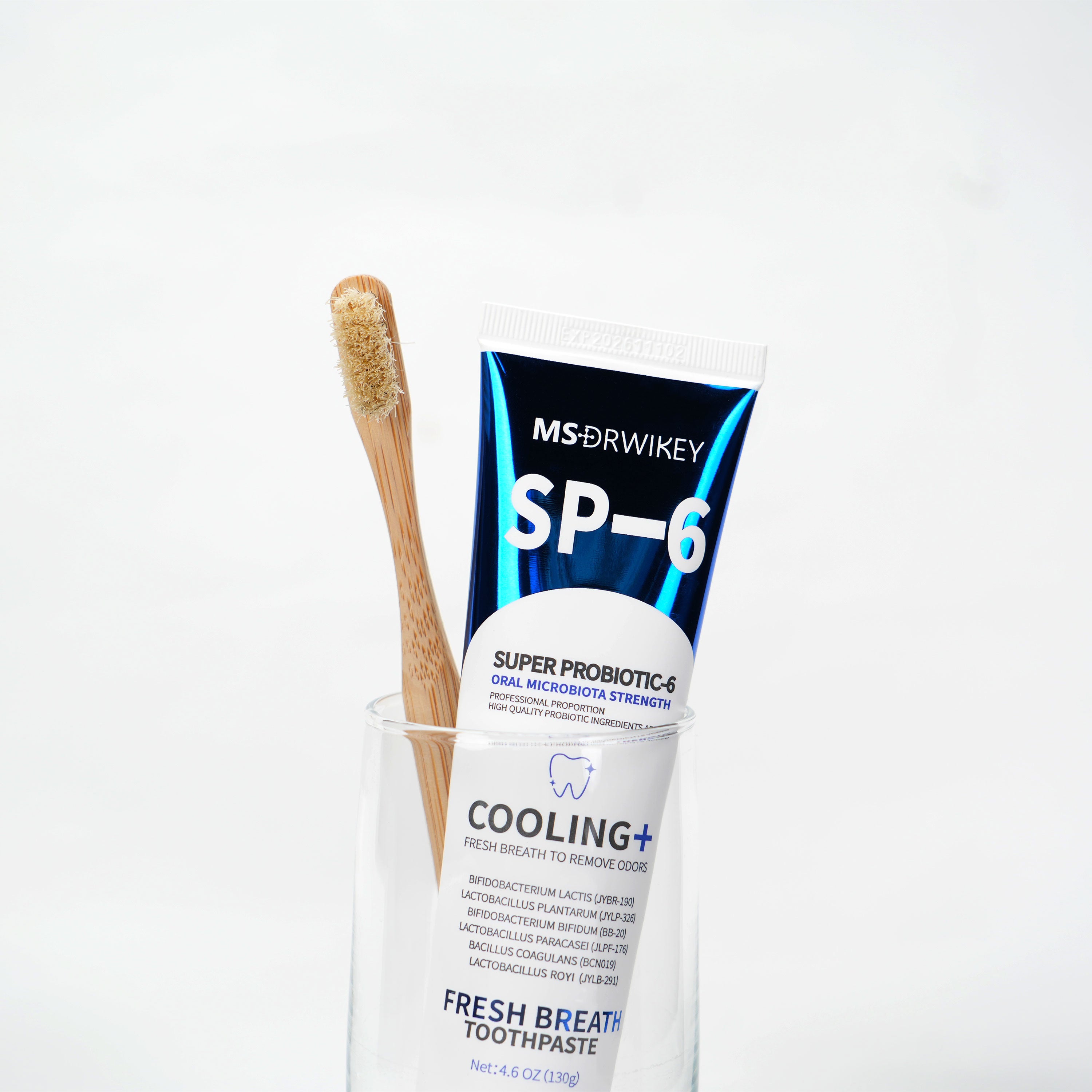 MSDRWIKEY Cool Breath Fresh Toothpaste 3-Pack – Mint flavor, gives you long-lasting fresh breath