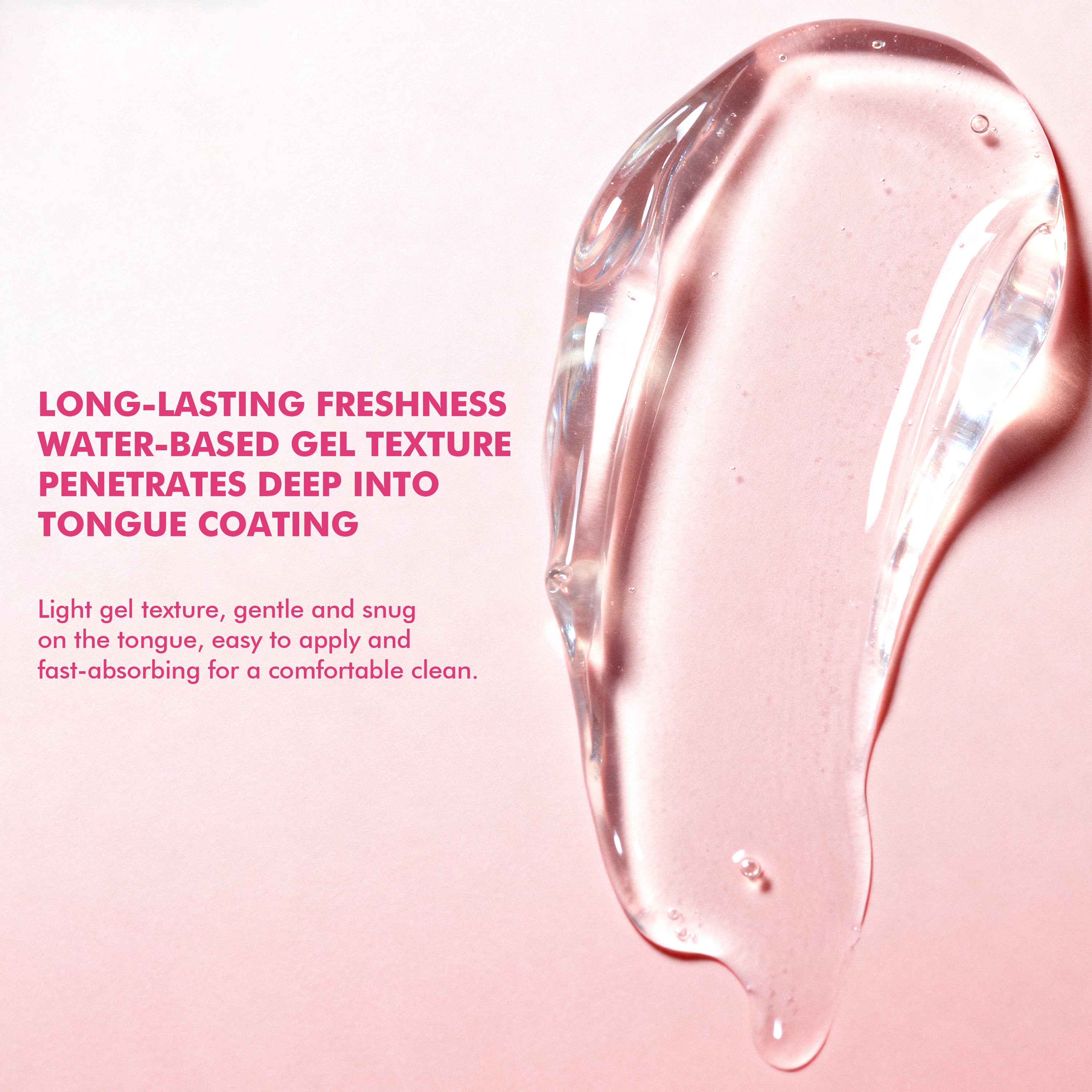 CEELIKE 2-in-1 Tongue Cleaning Gel &amp; Brush Kit