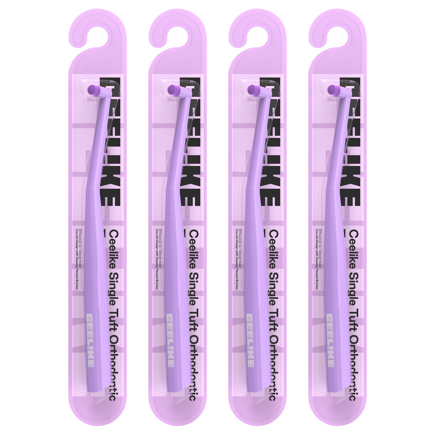 CEELIKE End Tuft Toothbrush – Orthodontic &amp; Braces Care Toothbrush