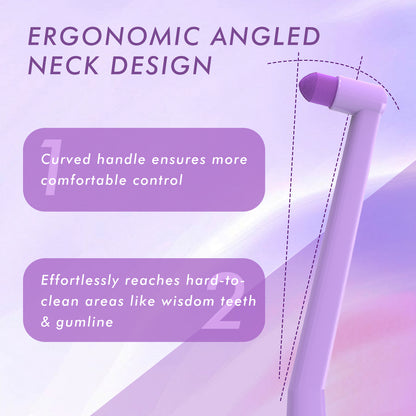 CEELIKE End Tuft Toothbrush – Orthodontic &amp; Braces Care Toothbrush