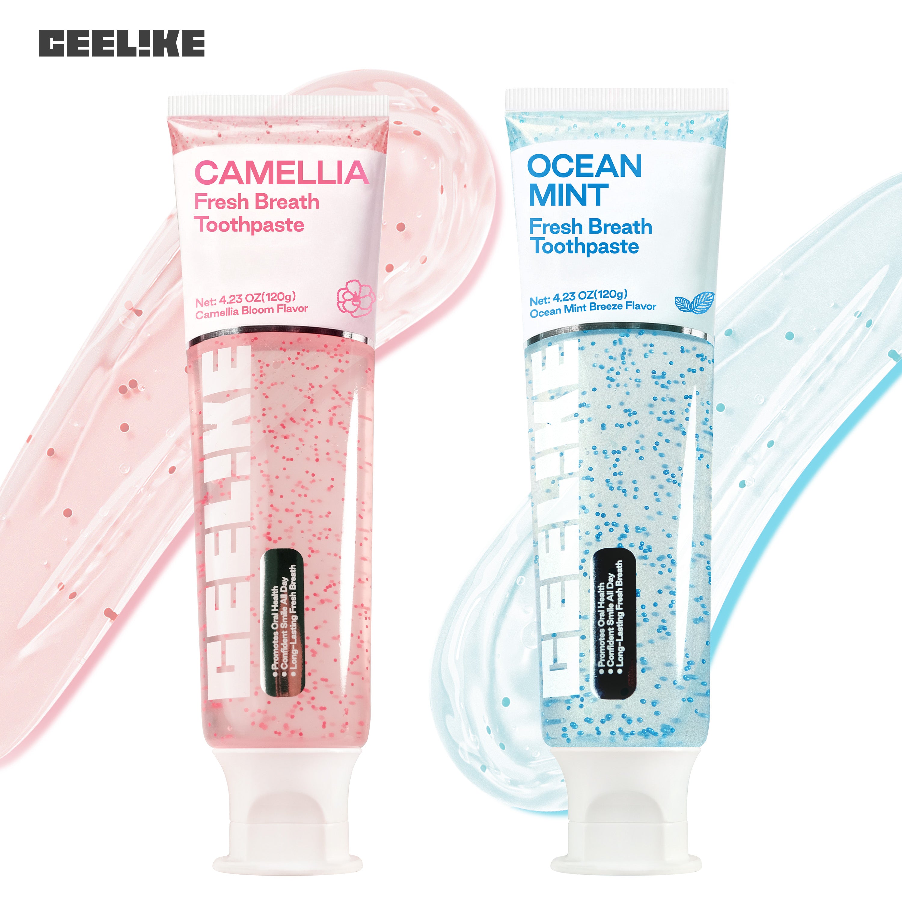 CEELIKE Fresh Toothpaste 4-Pack – Multi-Flavored Daily Freshness