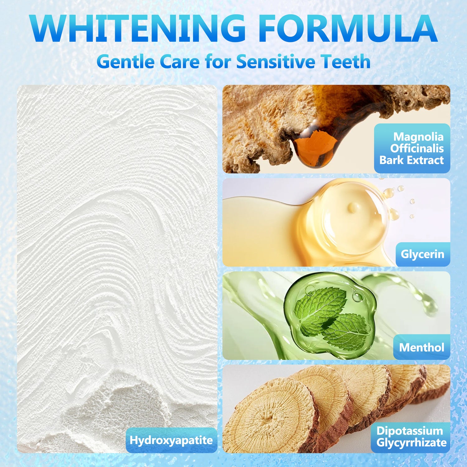 CEELIKE 5% Hydroxyapatite Tooth Powder — Whiter, Stronger, Naturally Clean