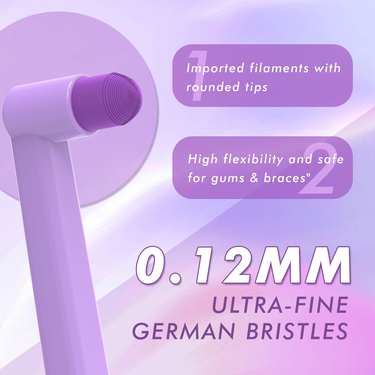 CEELIKE End Tuft Toothbrush – Orthodontic &amp; Braces Care Toothbrush