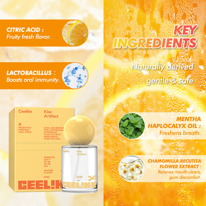 CEELIKE — Probiotic Mist Set 4×20ml. Fresh. Versatile. Confident.