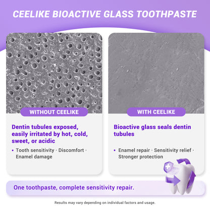CEELIKE 5% B.A.G Bioactive Glass Toothpaste – Advanced Enamel Care