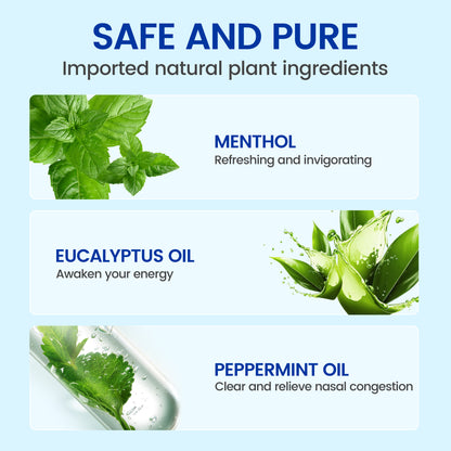 CEELIKE Peppermint Nasal Stick – Cool, Crisp, Instant Refresh