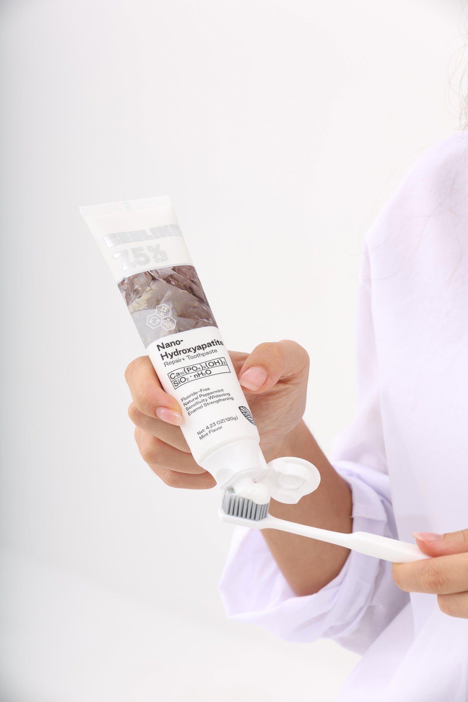CEELIKE Nano Hydroxyapatite Repair &amp; Protect Toothpaste – Strengthens Enamel, Reduces Sensitivity, 4.23oz
