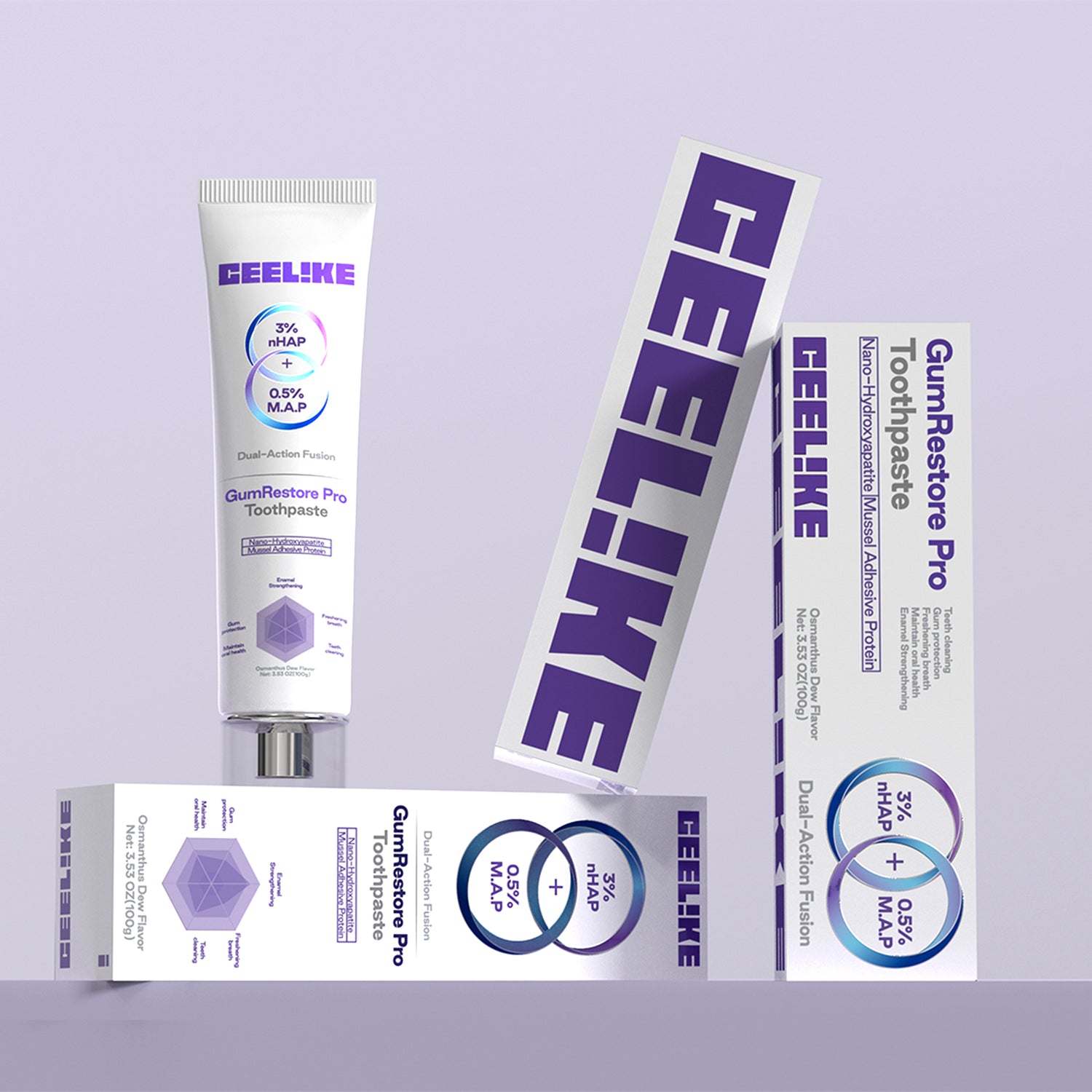 CEELIKE Advanced Gum Repair Toothpaste – Triple Protection