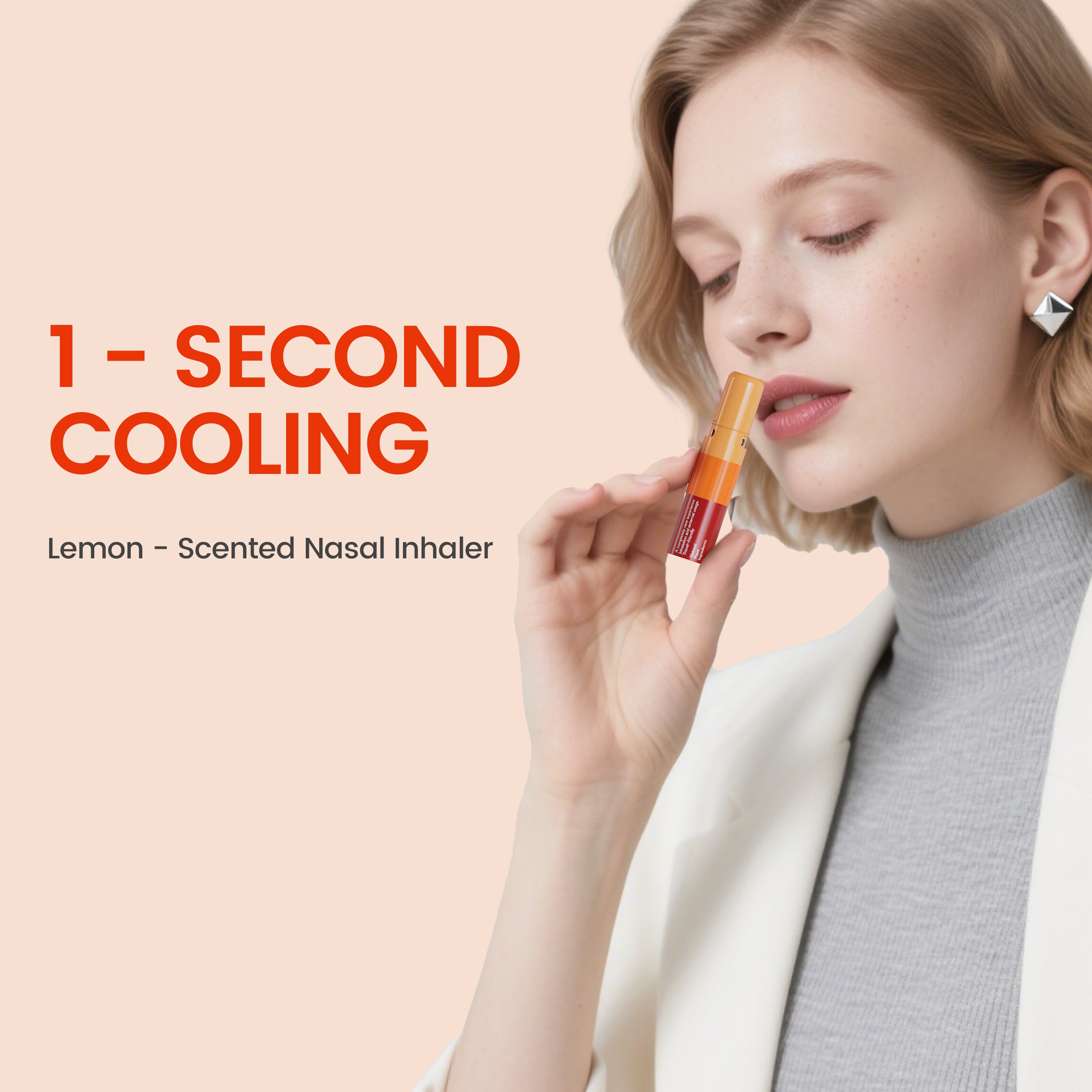 CEELIKE Lemon Nasal Stick – Instant Freshness, Anytime, Anywhere