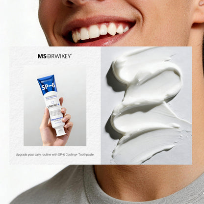 MSDRWIKEY Cool Breath Refreshing Toothpaste 2-Pack – Experience lasting freshness, a Christmas gift for oral care