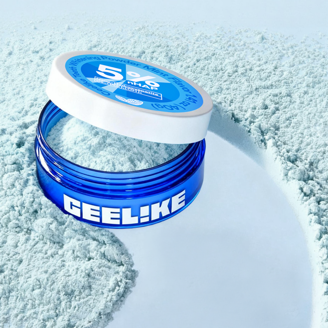 CEELIKE 5% Hydroxyapatite Tooth Powder — Whiter, Stronger, Naturally Clean