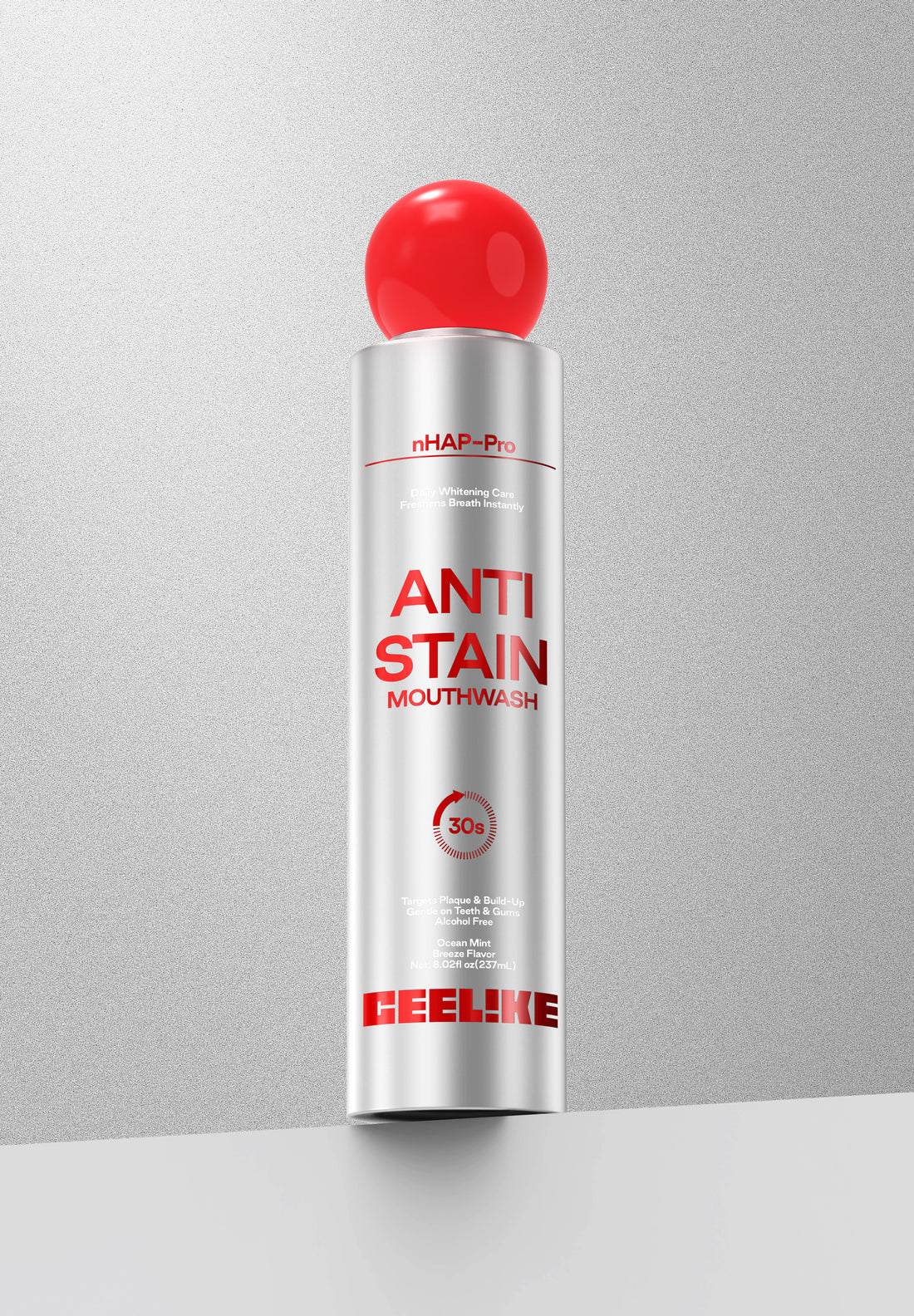 CEELIKE Gentle Stain Defense Mouthwash, Long-Lasting Fresh Oral Rinse 120ml