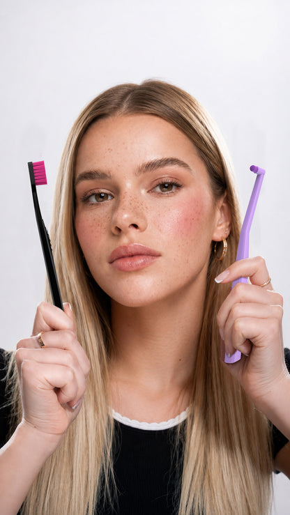 CEELIKE End Tuft Toothbrush – Orthodontic &amp; Braces Care Toothbrush