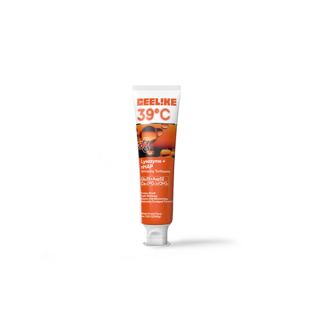 CEELIKE Lysozyme + Hydroxyapatite Toothpaste | Gentle Antibacterial Formula · Strengthens Enamel · Protects Gums · Soothes Sensitivity
