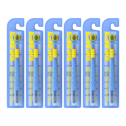 CEELIKE 3-Sided Soft Bristle Toothbrush – Complete Care