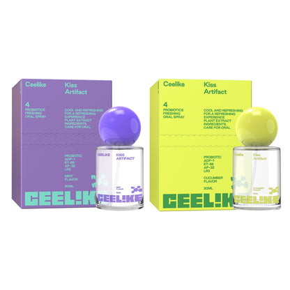 CEELIKE — Probiotic Mist Set 4×20ml. Fresh. Versatile. Confident.