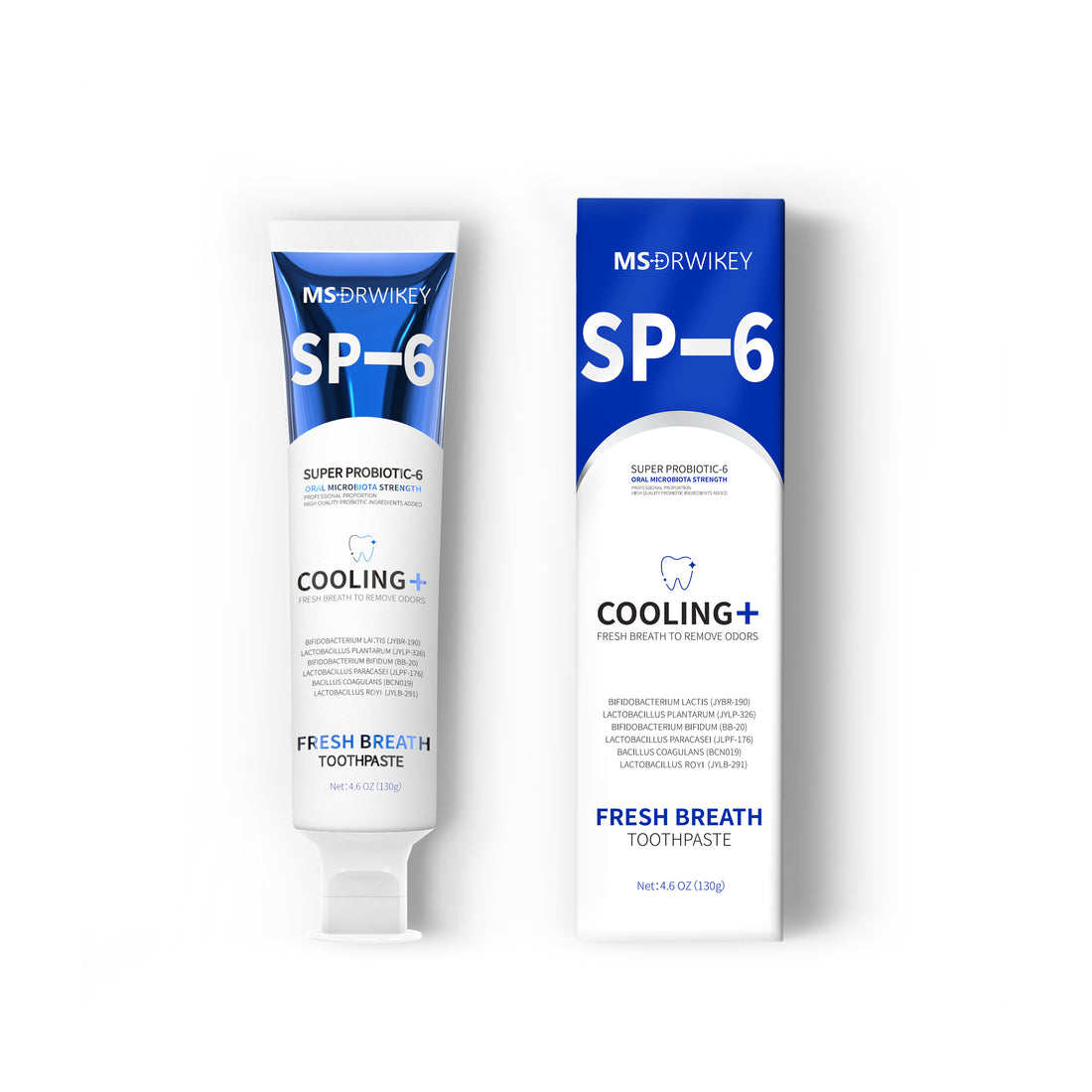 MSDRWIKEY Cooling Fresh Breath Toothpaste – Instant Refresh, Long-Lasting Freshness!