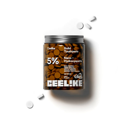 CEELIKE Solid Toothpaste — Advanced Enamel Care &amp; Natural Whitening