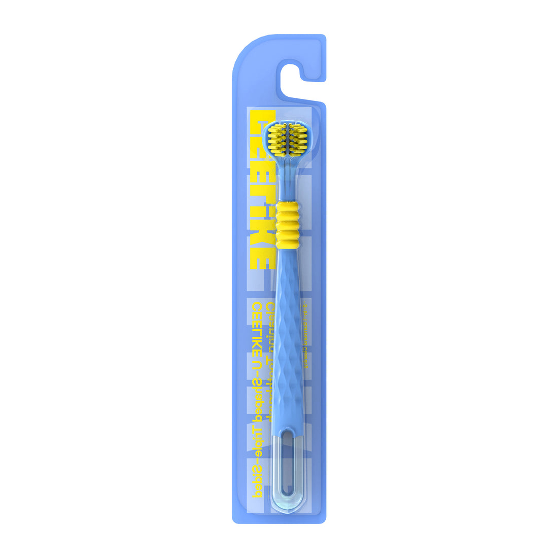 CEELIKE 3-Sided Soft Bristle Toothbrush – Complete Care